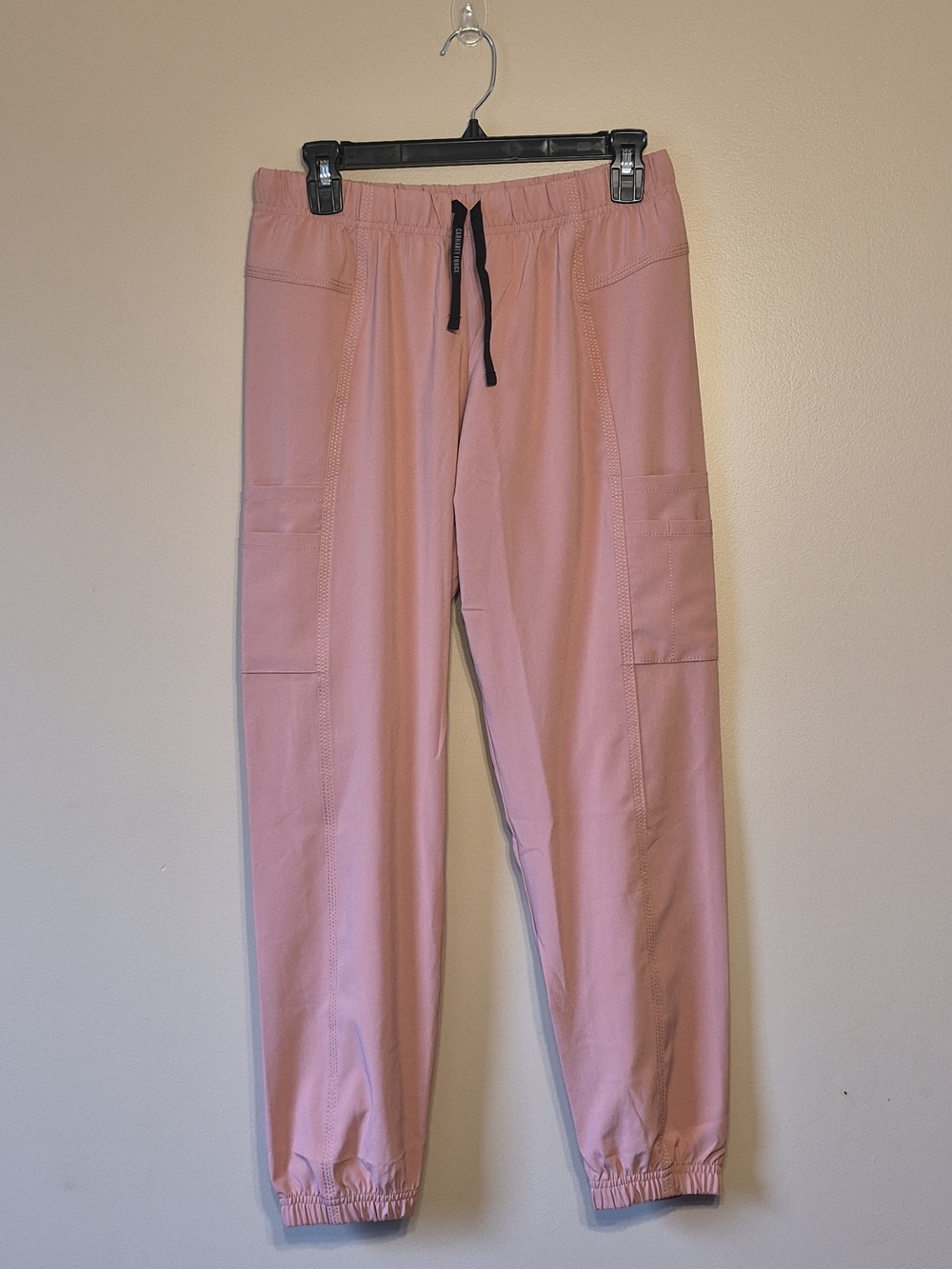 Carhartt Pink Elastic Waist, Ankle Joggers/Scrubs